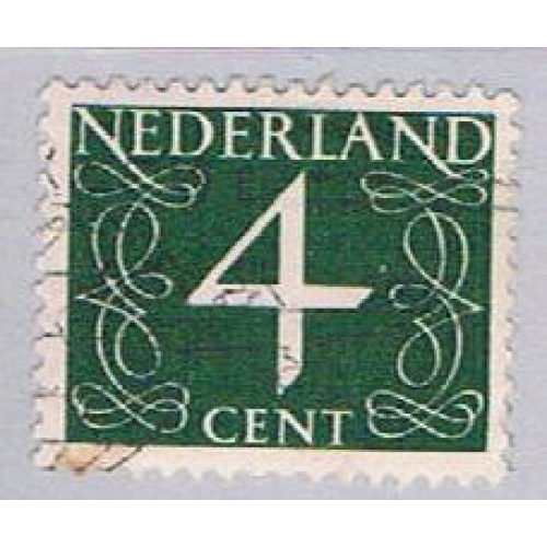 Netherlands Numeral 4 (NP35R703)