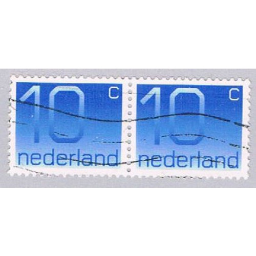 Netherlands Numeral 10 pair (NP39R403)
