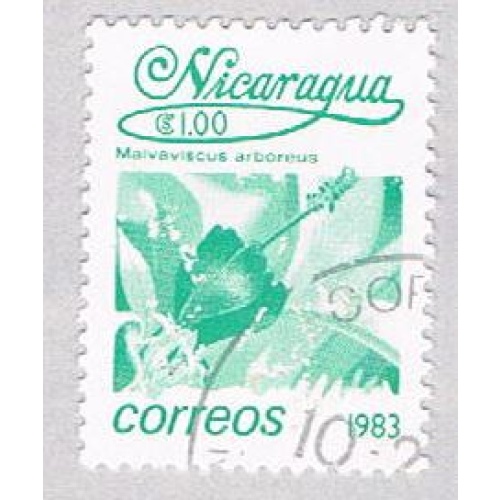 Nicaragua Flower green 1 (AP117007)