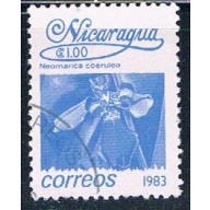 Nicaragua Flower 1 blue (NP7R304)