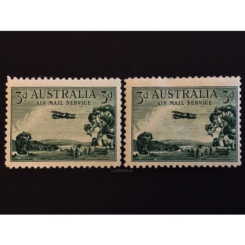 Australian Mixed Stamps | Pre-Decimal | 1929 Airmail 3d