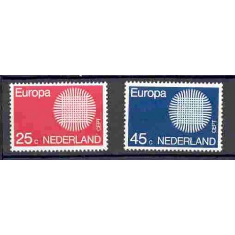 Netherlands - 1970 - MNH (971-72)