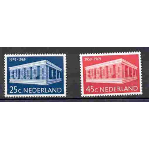 Netherlands - 1969 - MNH (925-26)