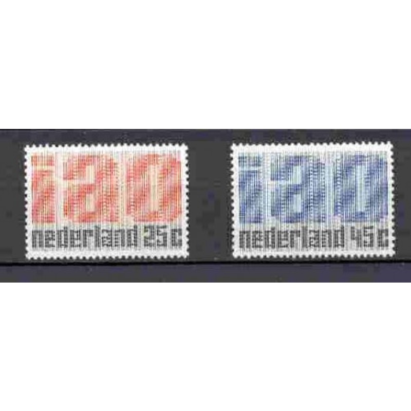 Netherlands - 1969 - MNH (918-19)