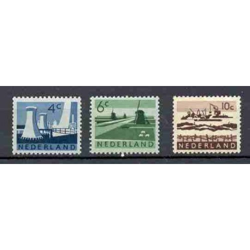 Netherlands - 1963 - MNH (792-94)