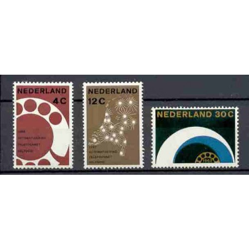 Netherlands - 1962 - MNH (771-73)