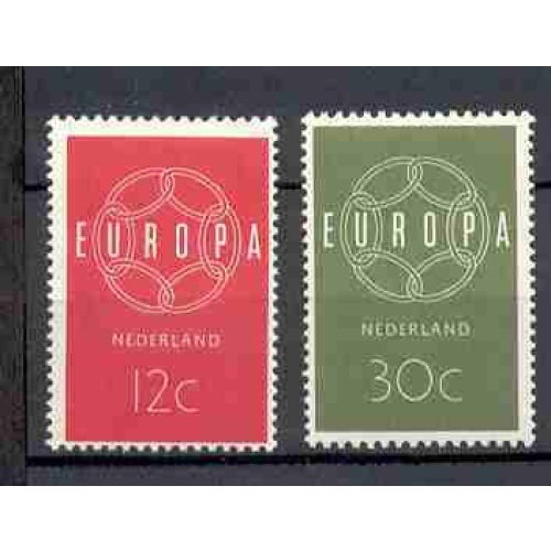 Netherlands - 1959 - MNH (727-28)