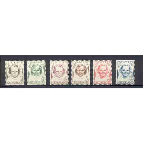 Netherlands - 1946 - MNH (454-59)