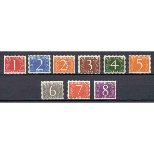 Netherlands - 1946 - MNH (460-68)