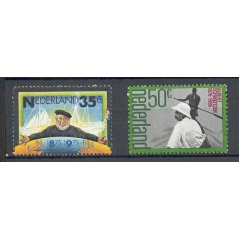 Netherlands - 1975 - MNH (1073-74)