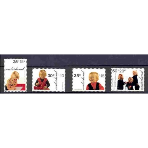 Netherlands - 1972 - MNH (1020-23)