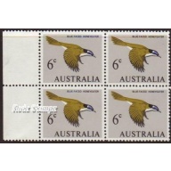 Australia 1966 Sc#401  SG#387 6c Honeyeater  Birds  MNH