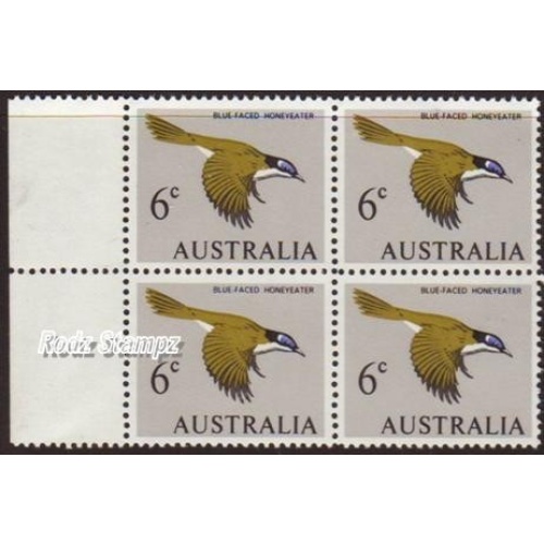 Australia 1966 Sc#401  SG#387 6c Honeyeater  Birds  MNH