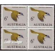 Australia 1966 Sc#401  SG#387 6c Honeyeater  Birds  MNH