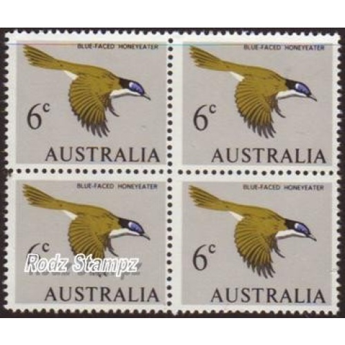Australia 1966 Sc#401  SG#387 6c Honeyeater  Birds  MNH