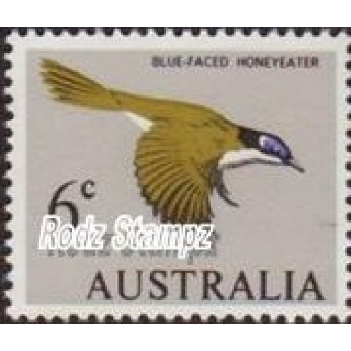 Australia 1966 Sc#401  SG#387 6c Honeyeater  Birds  MNH