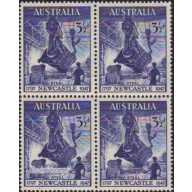 Australia 1947 Sc#208  SG#220 3-1/2d Newcastle Steel MNH