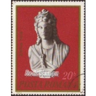 Romania 1974 SG#4108 20b Red Sculpture of Isis CTO