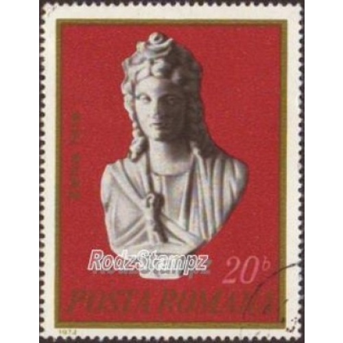 Romania 1974 SG#4108 20b Red Sculpture of Isis CTO