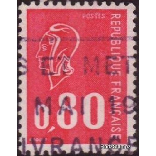 France 1971 SG#1905b 80c Red Marianne Used