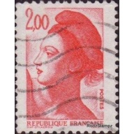 France 1987 Sc#1896 2f RedLiberty FU