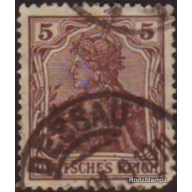 Germany 1920 Sc#118  SG#140 5pf Brown Germania Used