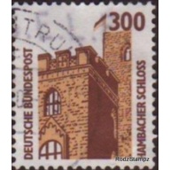 Germany 1988 Sc#1536 300pf Hambach Castle Architecture Used
