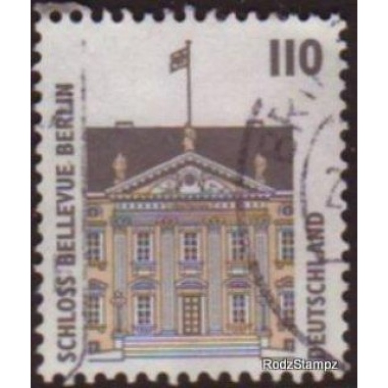 Germany 1994 Sc#1846 100pf Bellevue Castle Architecture Used