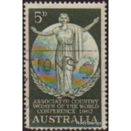 Australia 1962 Sc#347  SG344 5d Green CWA Conference Used