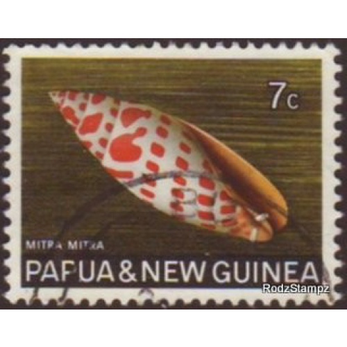 Papua New Guinea 1968 Sc#269  SG#141 7c Sea Shell Used