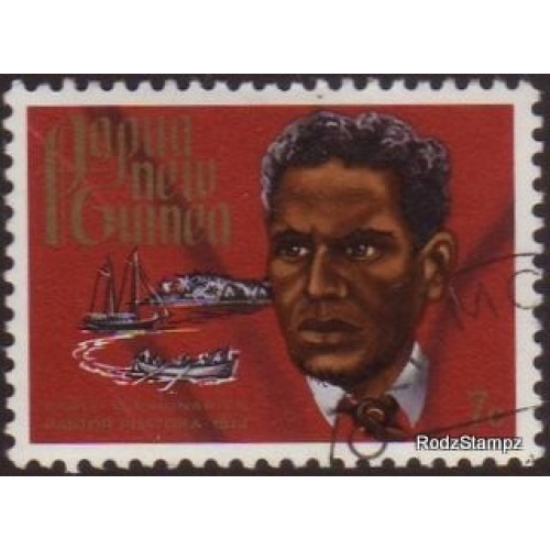 Papua New Guinea 1972 Sc#355 SG#229 7c Missionary Ruatoka FU