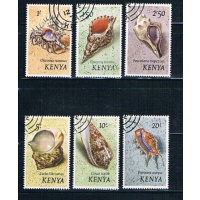 Kenya Scott 45-40 Sea Shells Used VF Cat Val $13.50 (ML0012)