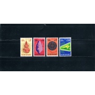 Surinam B222-225 Unused Cat Val 2.55 (S0026)+