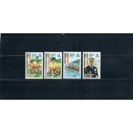 Solomon Islands 453-456 Unused Cat Val 1.75 (S0038)