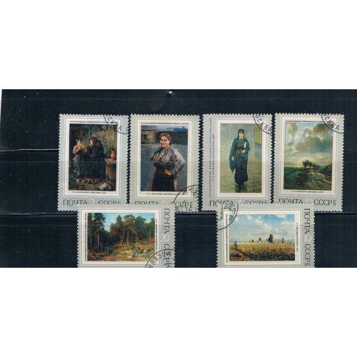 Russia 3896-3901 Art Used Cat Val 1.20 (R0001)
