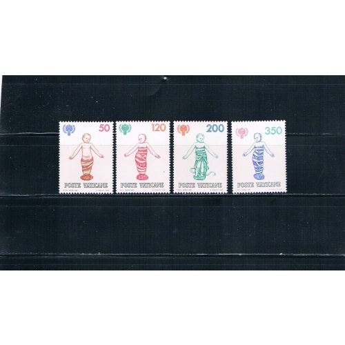 Vatican 664-667 set Unused Cat Val 1.20 (V0001)+