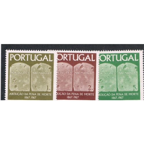 Portugal 1014-1016 Unused Set Cat Val 3.55 (P0020)