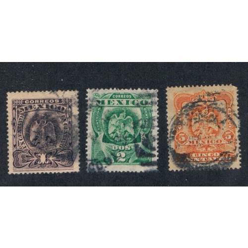 Mexico 304-306 Used Cat Val 1.15 (M0033)