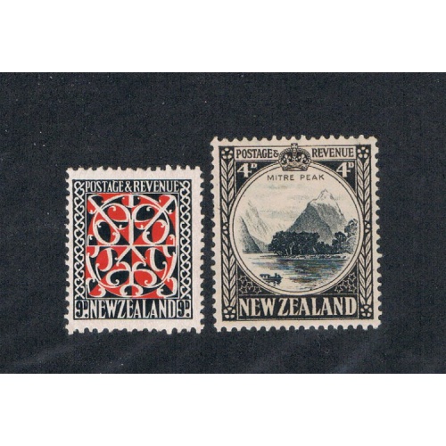 New Zealand 209;213a MH Cat Val 32.00 (N0038)
