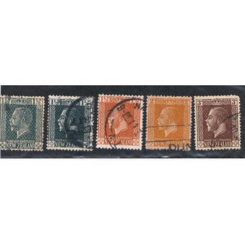 New Zealand 160-64 Set Used Cat Val 4.30 (N0041)