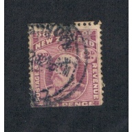 New Zealand 132 Thin Used Cat Val 7.50 (N0042)