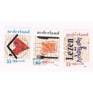 Netherlands B647-49 Set Used Children Cat Val 3.25 (N0057)