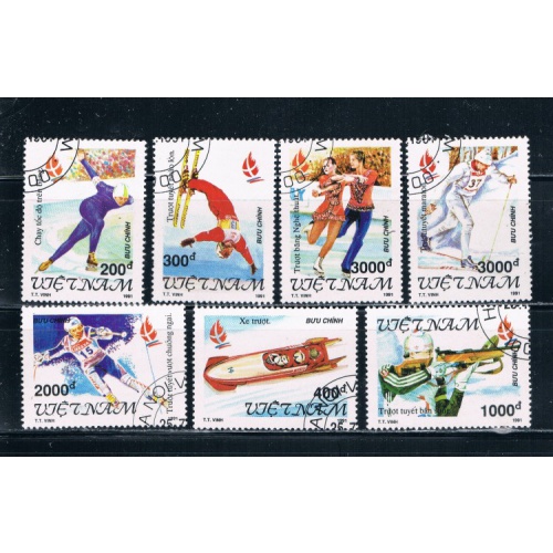 Vietnam 2235-41 Set Used Sports Cat Val 5.50 (V0006)