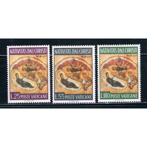 Vatican 458-60 Set Unused Religion (V0053)+