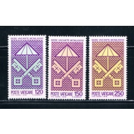Vatican 635-37 Set Unused Religion (V0056)+