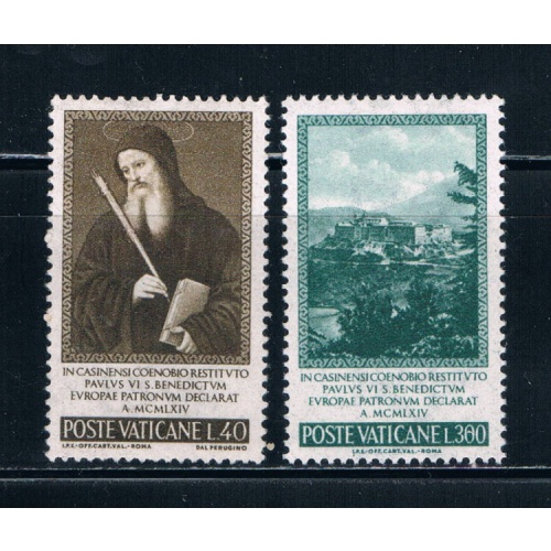 Vatican 414-15 Set Unused Religion (V0063)+