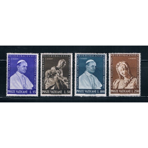 Vatican 383-86 Unused Papal Carriages Cat Val 0.80 (V0070)