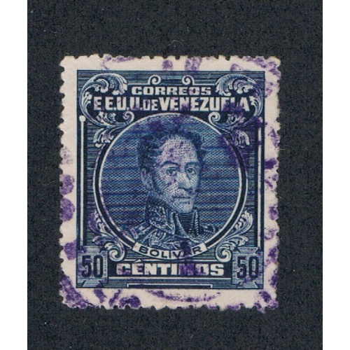 Venezuela 280a Perf 14 Used Cat Val 14.00 (V0104)