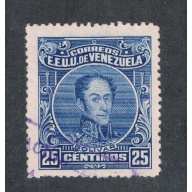 Venezuela 276a Perf 14 Used Cat Val 4.75 (V0106)