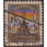 Philippines 1947 Sc#504 SG#629 4c Grey Riza Monuments